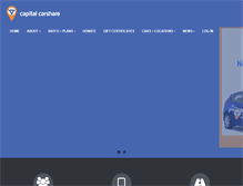 Tablet Screenshot of capitalcarshare.org